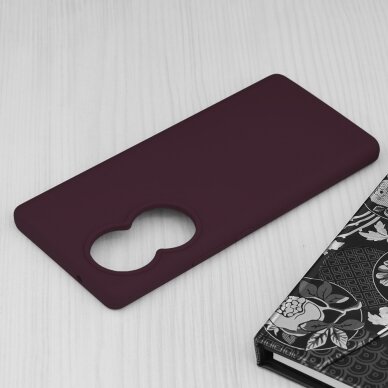 [Užsakomoji prekė] Dėklas skirtas Honor 80 - Techsuit Soft Edge Silicone - Plum Violetinė  1