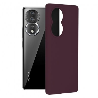 [Užsakomoji prekė] Dėklas skirtas Honor 80 - Techsuit Soft Edge Silicone - Plum Violetinė