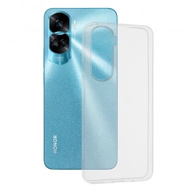 [Užsakomoji prekė] Dėklas Honor 90 Lite - Techsuit Skaidrus Silicone - Transparent