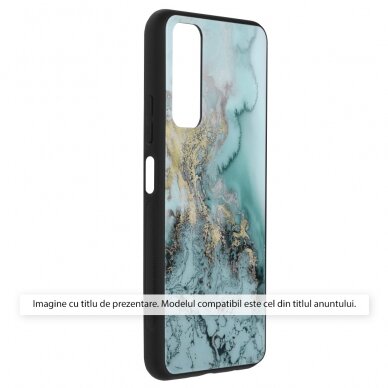 [Užsakomoji prekė] Dėklas Honor 90 Lite - Techsuit Glaze Series - Mėlynas Ocean