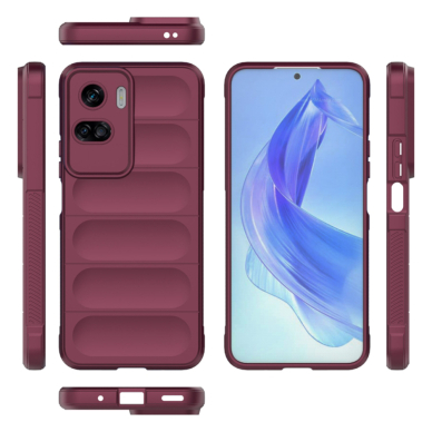 [Užsakomoji prekė] Dėklas Honor 90 Lite - Techsuit Magic Shield - Bordo 1