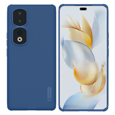 [Užsakomoji prekė] Dėklas Honor 90 Pro - Nillkin Super Frosted Shield Pro - Mėlynas