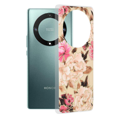 [Užsakomoji prekė] Telefono dėklas Honor Magic5 Lite - Techsuit Marble Series - Mary Berry Nude