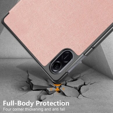 [Užsakomoji prekė] Dėklas Honor Pad X9 / X8 Pro - Techsuit FoldPro - Rožino aukso spalvos 2