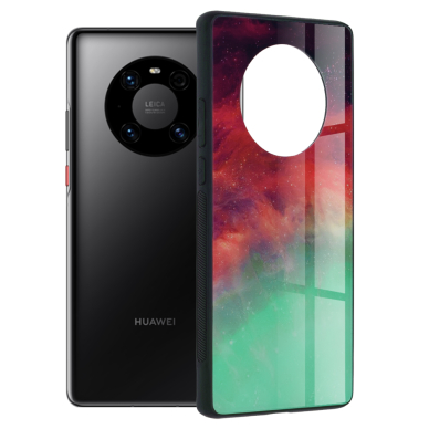 [Užsakomoji prekė] Dėklas skirtas Huawei Mate 40 Pro - Techsuit Glaze Series - Fiery Ocean