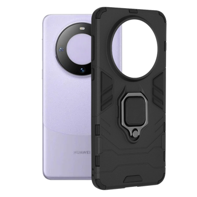 [Užsakomoji prekė] Dėklas Huawei Mate 60 - Techsuit Silicone Shield - Juodas