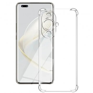 [Užsakomoji prekė] Dėklas Huawei nova 11 - Techsuit Shockproof Clear Silicone - Permatomas 3