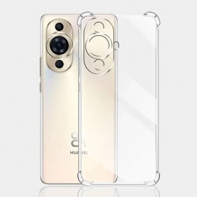 [Užsakomoji prekė] Dėklas Huawei nova 11 - Techsuit Shockproof Clear Silicone - Permatomas 5