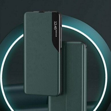 [Užsakomoji prekė] Dėklas skirtas Huawei P20 - Techsuit eFold Series - Tamsiai Žalias 5
