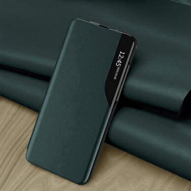 [Užsakomoji prekė] Dėklas skirtas Huawei P20 - Techsuit eFold Series - Tamsiai Žalias 6