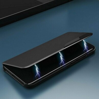[Užsakomoji prekė] Dėklas skirtas Huawei P30 Lite / P30 Lite New Edition - Techsuit eFold Series - Juodas 4
