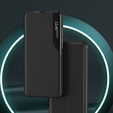 [Užsakomoji prekė] Dėklas skirtas Huawei P30 Lite / P30 Lite New Edition - Techsuit eFold Series - Juodas 5