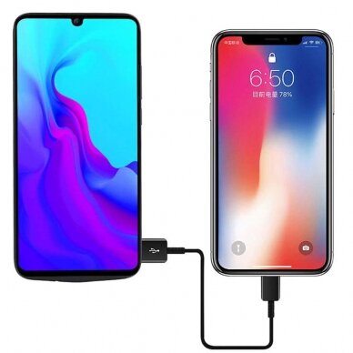 [Užsakomoji prekė] Dėklas skirtas Huawei P30 Pro cu Baterie de 5000mAh - Techsuit Power Pro - Juodas 3