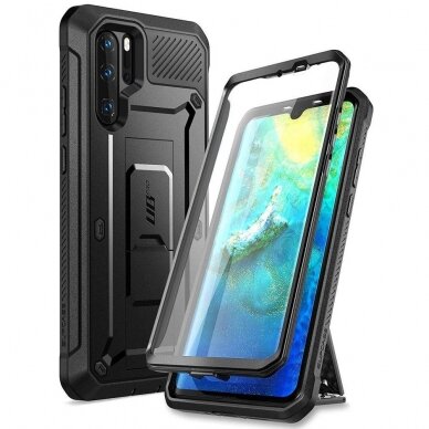 [Užsakomoji prekė] Dėklas skirtas Huawei P30 Pro / P30 Pro New Edition - Supcase Unicorn Beetle Pro - Juodas