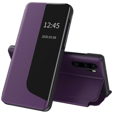 [Užsakomoji prekė] Dėklas skirtas Huawei P30 Pro / P30 Pro New Edition- Techsuit eFold Series - Violetinis