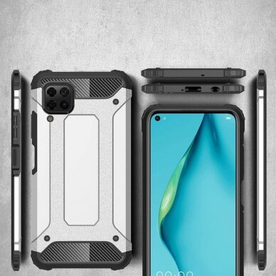 [Užsakomoji prekė] Dėklas skirtas Huawei P40 Lite - Techsuit Hybrid Armor - Juodas 2