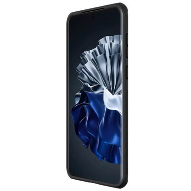 [Užsakomoji prekė] Dėklas Huawei P60 / P60 Pro - Nillkin Super Frosted Shield Pro - Juodas 3