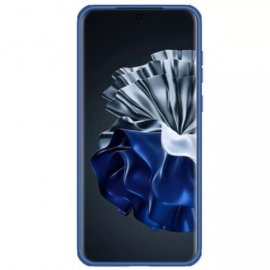 [Užsakomoji prekė] Dėklas Huawei P60 / P60 Pro - Nillkin Super Frosted Shield Pro - Mėlynas 1