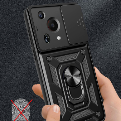 [Užsakomoji prekė] Dėklas Huawei Pura 70 Pro - Techsuit CamShield Series - žalias 2