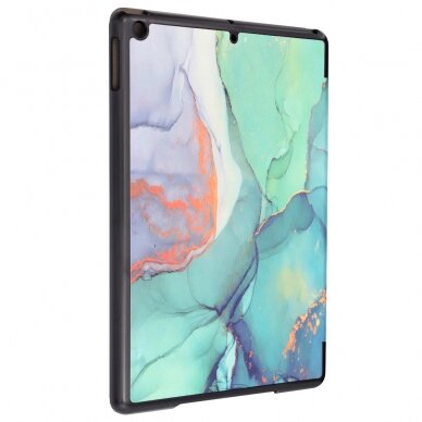 [Užsakomoji prekė] Dėklas iPad 10.2 (2019/2020/2021) - Techsuit FoldPro - Žalias Time 2