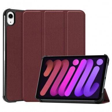 [Užsakomoji prekė] Dėklas skirtas iPad mini 6 (2021) - Techsuit FoldPro - Raudonas