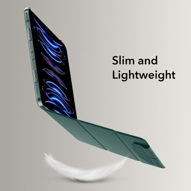 [Užsakomoji prekė] Dėklas iPad Pro 11" 2021 / 2022 - ESR Ascend Trifold - Žalias 1