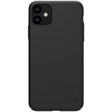 [Užsakomoji prekė] Dėklas skirtas iPhone 11 - Nillkin Super Frosted Shield - Juodas  2