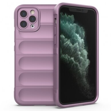 [Užsakomoji prekė] Dėklas iPhone 11 Pro Max - Techsuit Magic Shield - Purpurinis