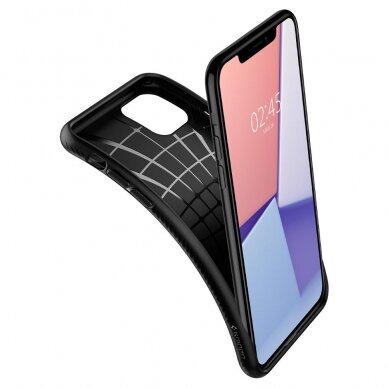 [Užsakomoji prekė] Dėklas skirtas iPhone 11 Pro - Spigen Liquid Air - Matte Juodas  4