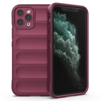 Akcija! Dėklas iPhone 11 Pro - Techsuit Magic Shield - Bordo