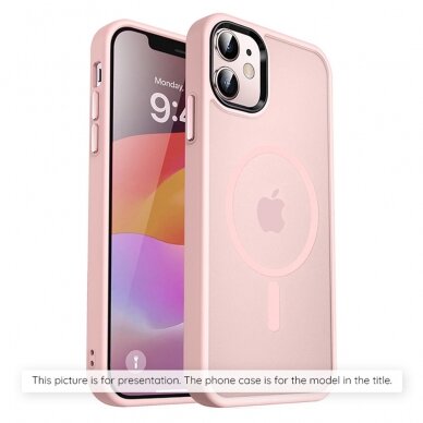 [Užsakomoji prekė] Dėklas iPhone 11 - Techsuit HaloFrost Series - rožinis