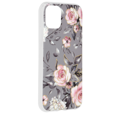 [Užsakomoji prekė] Dėklas skirtas iPhone 11 - Techsuit Marble Series - Bloom of Ruth Pilkas  1