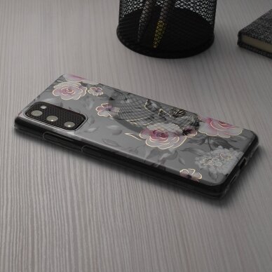 [Užsakomoji prekė] Dėklas skirtas iPhone 11 - Techsuit Marble Series - Chloe Baltas  2