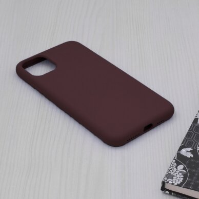 [Užsakomoji prekė] Dėklas skirtas iPhone 11 - Techsuit Soft Edge Silicone - Plum Violetinė 4