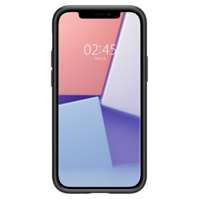 [Užsakomoji prekė] Dėklas skirtas iPhone 12 / 12 Pro - Spigen Liquid Air - Matte Juodas  5