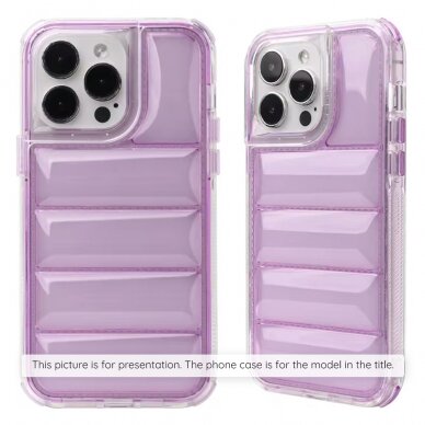 [Užsakomoji prekė] Dėklas iPhone 12 Pro Max / 13 Pro Max - Techsuit Wave Shield - Violet