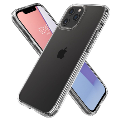 [Užsakomoji prekė] Dėklas skirtas iPhone 12 Pro Max - Spigen Ultra Hybrid - permatomas  2