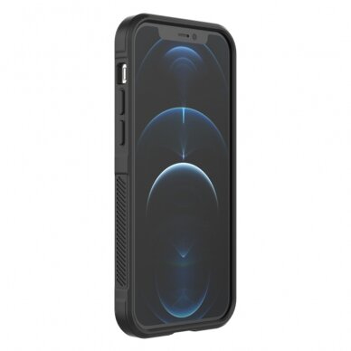 [Užsakomoji prekė] Dėklas iPhone 12 Pro - Techsuit Magic Shield - Raudonas 1