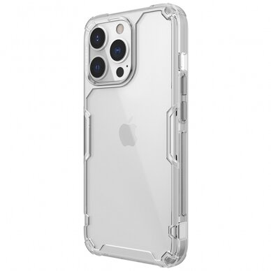 [Užsakomoji prekė] Dėklas skirtas iPhone 13 Pro Max - Nillkin Nature TPU Pro Case - permatomas