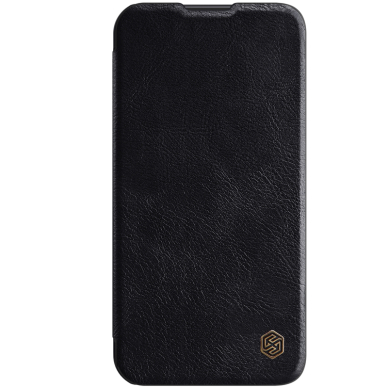 [Užsakomoji prekė] Dėklas iPhone 13 Pro Max - Nillkin QIN Leather Pro Case - Juodas 1