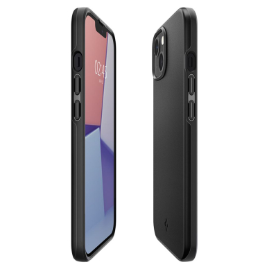 [Užsakomoji prekė] Dėklas skirtas iPhone 13 - Spigen Thin Fit - Juodas  4