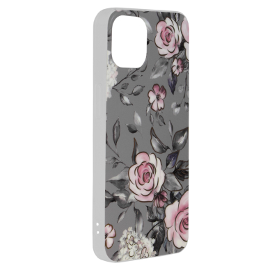 [Užsakomoji prekė] Dėklas skirtas iPhone 13 - Techsuit Marble Series - Bloom of Ruth Pilkas  1