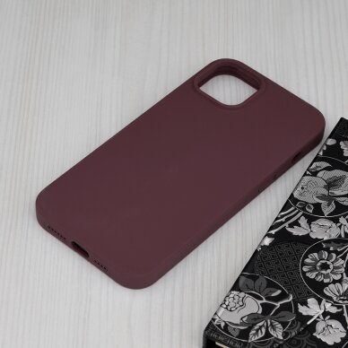 [Užsakomoji prekė] Dėklas skirtas iPhone 14 Plus - Techsuit Soft Edge Silicone - Plum Violetinė  2