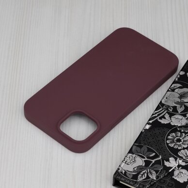 [Užsakomoji prekė] Dėklas skirtas iPhone 14 Plus - Techsuit Soft Edge Silicone - Plum Violetinė  3