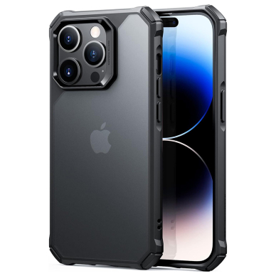 [Užsakomoji prekė] Dėklas iPhone 14 Pro - ESR Air Armor - Frosted Juodas