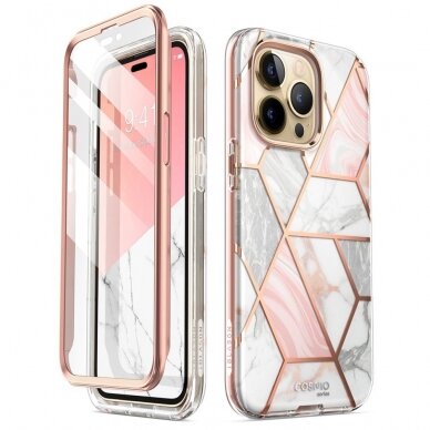 [Užsakomoji prekė] Dėklas skirtas iPhone 14 Pro - I-Blason Cosmo - Marble