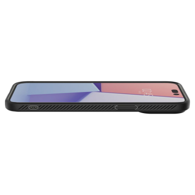 [Užsakomoji prekė] Dėklas skirtas iPhone 14 Pro Max - Spigen Liquid Air - Matte Juodas  5