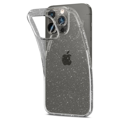 [Užsakomoji prekė] Dėklas skirtas iPhone 14 Pro Max - Spigen Liquid Crystal Glitter - Skaidrus Blizgučiai 2