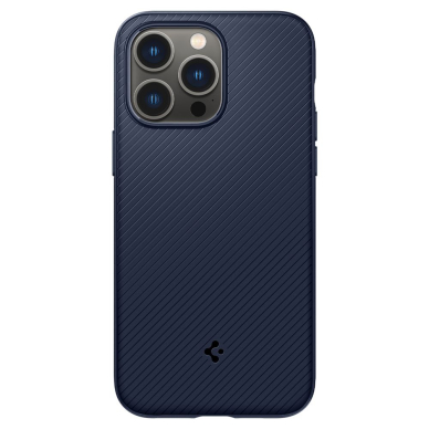 [Užsakomoji prekė] Dėklas skirtas iPhone 14 Pro Max - Spigen Mag Armor - Navy Mėlynas  2