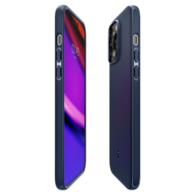 [Užsakomoji prekė] Dėklas skirtas iPhone 14 Pro Max - Spigen Mag Armor - Navy Mėlynas  5